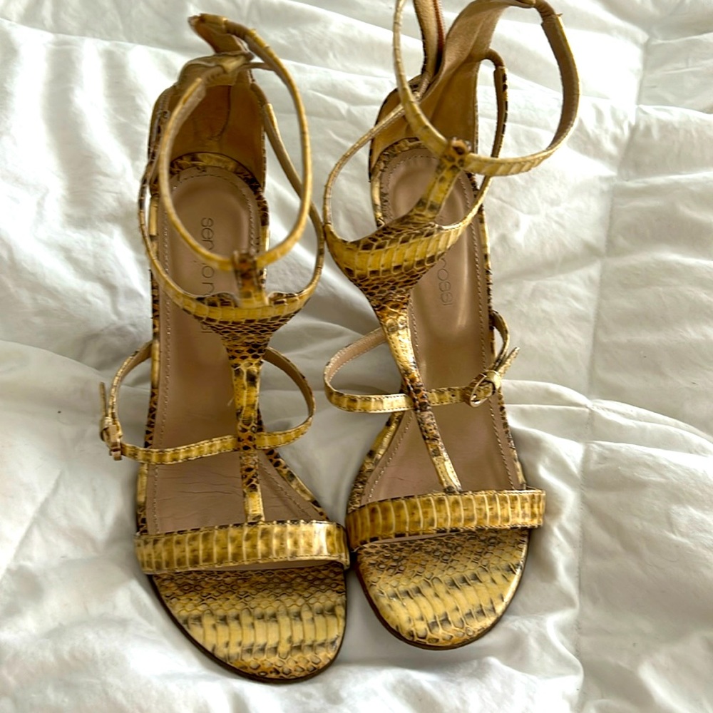 Size 36.5 Sergio Rossi wedge heels